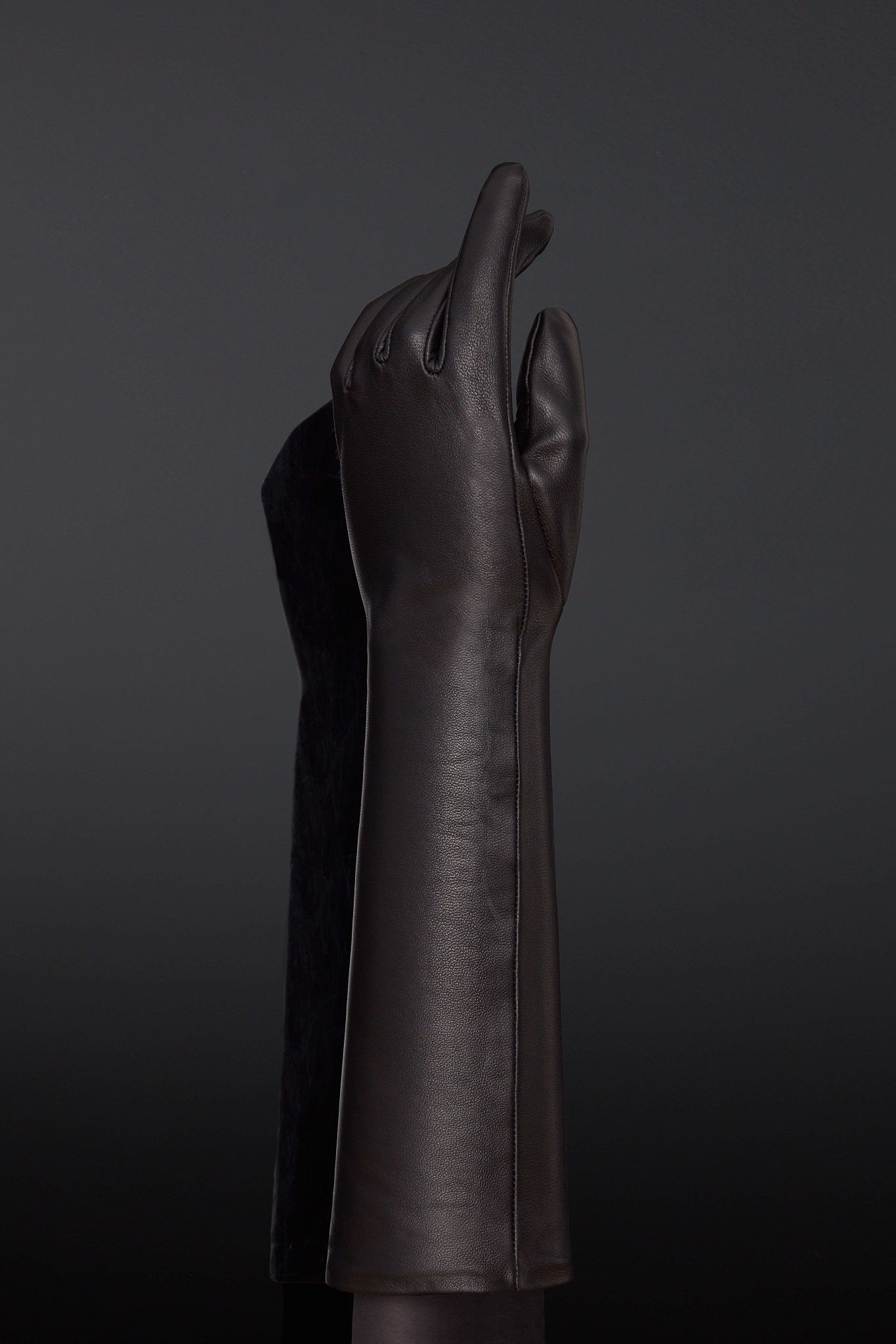 Leather Sense BDSM Opera Gloves