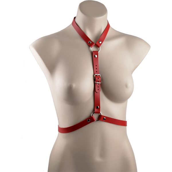 Americana Red Leather Honey Body Harness – Limited Edition!