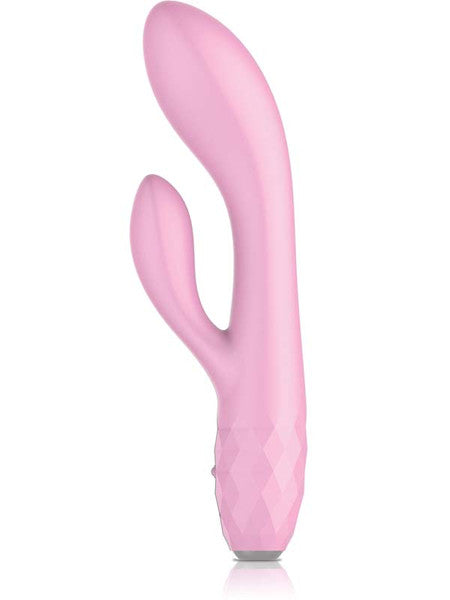 Diamonds The Queen - G-Spot Rabbit Vibe - Pink